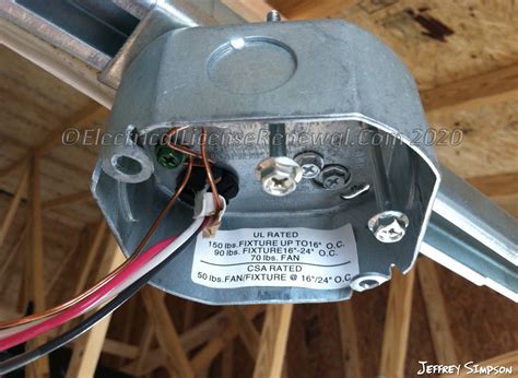 what size metal box for ceiling fan|lowe's ceiling fan outlet box.